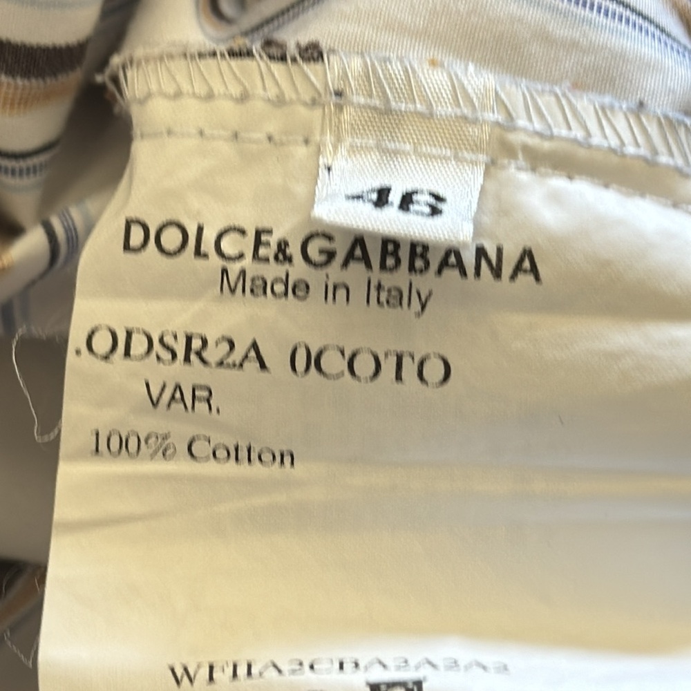 Dolce & Gabbana buttton down shirt size 46 - Picture 9 of 10